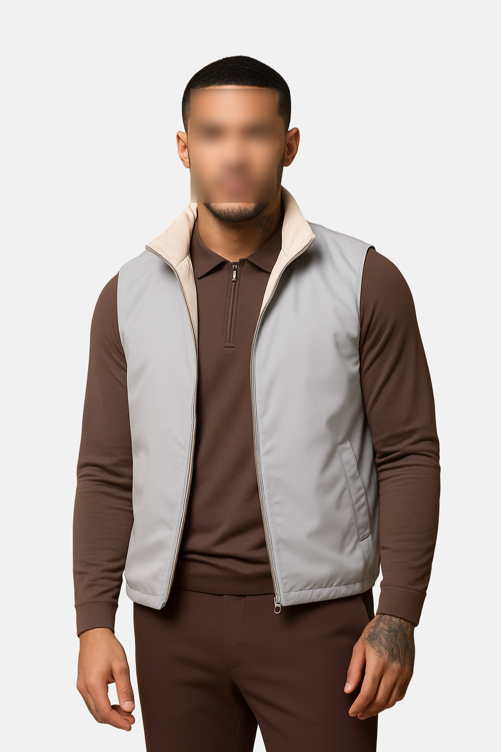 Dubbelzijdige Bodywarmer