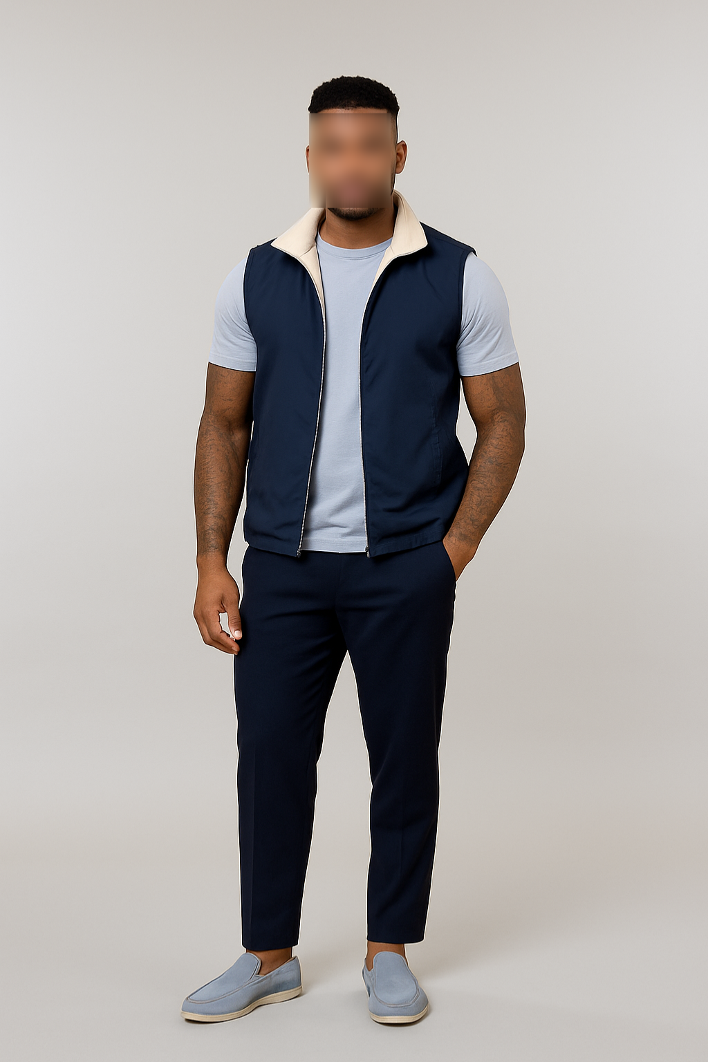 Dubbelzijdige Bodywarmer